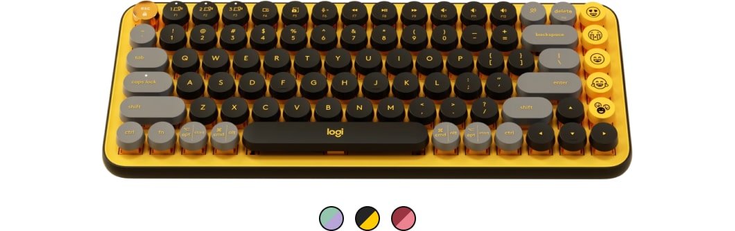 logitechpopkeysyellow1opt TAF3EEL تفعيل